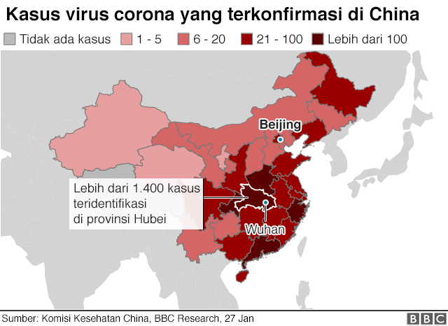 Virus Corona Di China Jumlah Korban Meninggal Bertambah Pembatasan