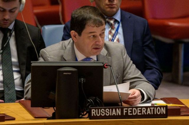 L'ambassadeur de la Russie à l'ONU