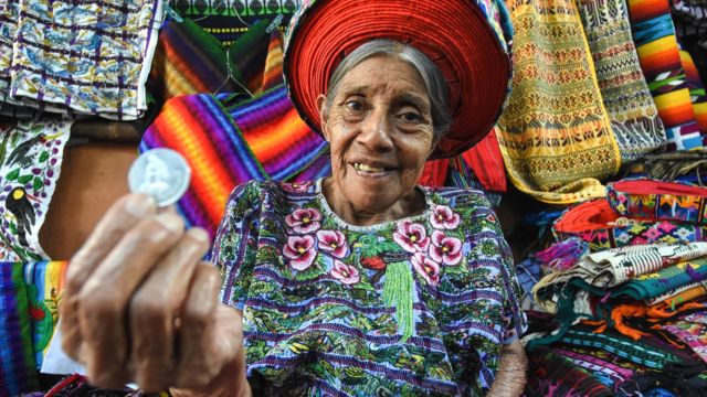 Mujer maya en Guatemala