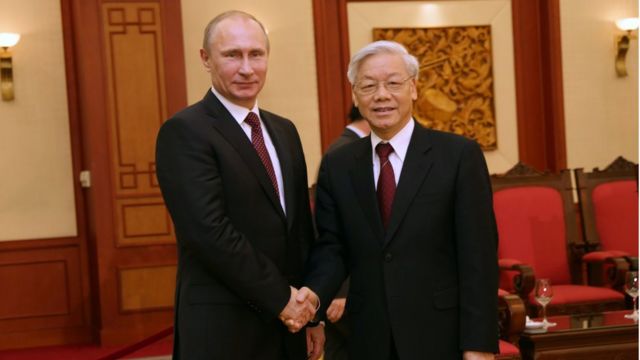 Nga, Trung Quốc, Việt Nam
