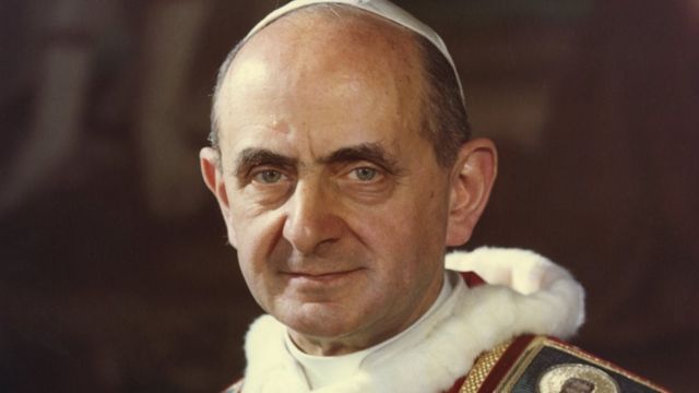 Papa Paulo VI, que encerrou o concílio