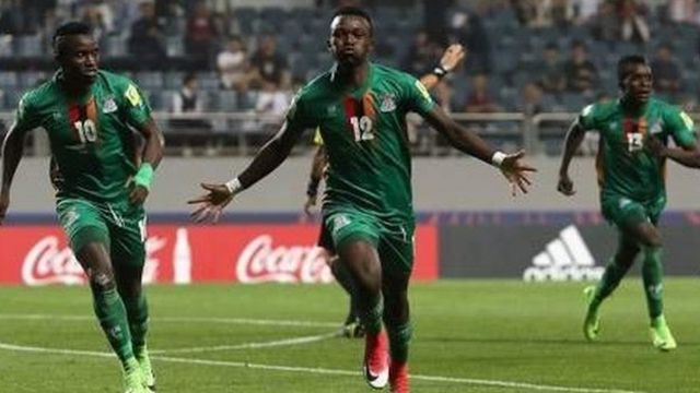 Les Chipolopolos de la Zambie ont été éliminés des quarts de finale de la coupe du monde des U20 en Corée du Sud.