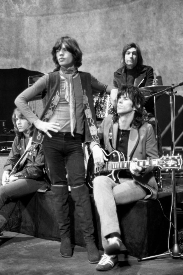 Los Rolling Stones en 1969.
