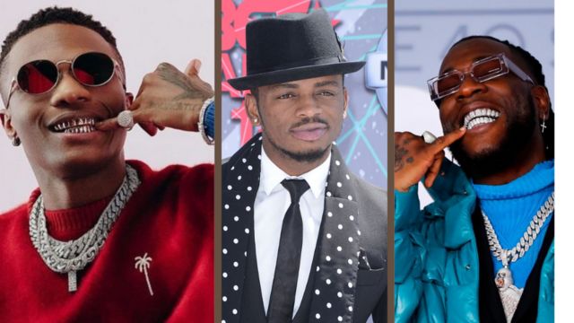 BET Awards 2021: Burna boy, Wizkid and Diamond Platnumz dey nomination