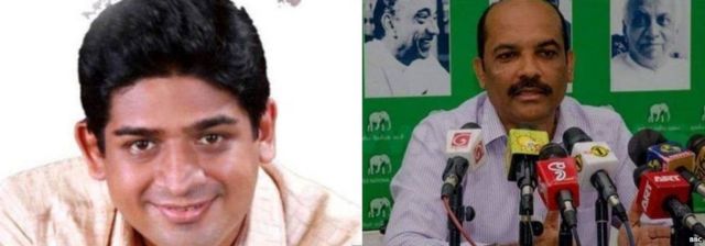 රාජ්ය අමාත්ය වසන්ත සේනානායක සහ රාජ්ය අමාත්ය රංගේ බණ්ඩාර