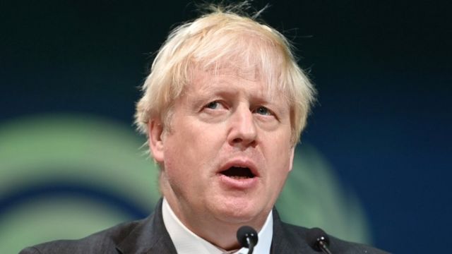 British Prime Minister Boris Johnson