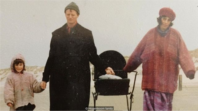 Piet y su familia. Foto: Familia Hogenboom.