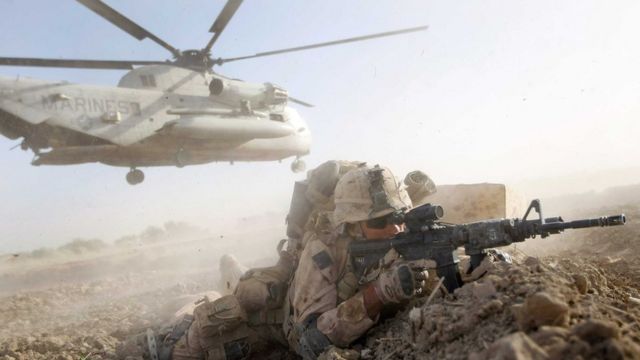 Une opération du 2e Bataillon des Marines américains en Afghanistan.