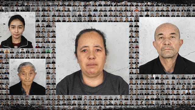 Những khuôn mặt từ trại cải tạo người Uyghur, Tân Cương