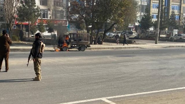 گفته می شود که موشکها از این خودرو پرتاب شده است