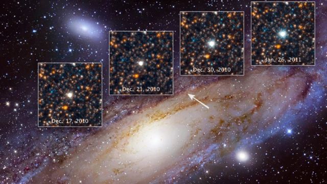 Les étoiles pulsantes, appelées variables céphéides, comme celle-ci, peuvent être utilisées pour mesurer les distances dans l'Univers et révéler la vitesse de son expansion.
