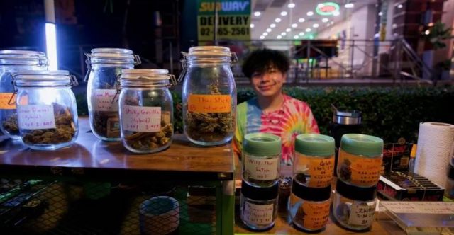 தாய்லாந்து, கஞ்சா, போதைப்பொருள்