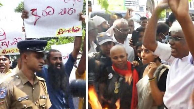 முள்ளிவாய்க்கால் போராட்டம்