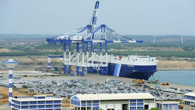 Porto de Hambantota, Sri Lanka