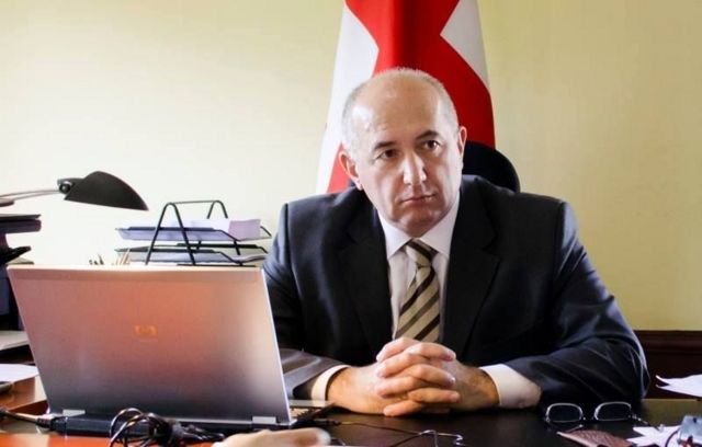 Паата Закареишвили в бытность министром