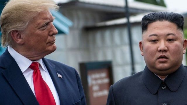 Kim Jong Un dan Trump
