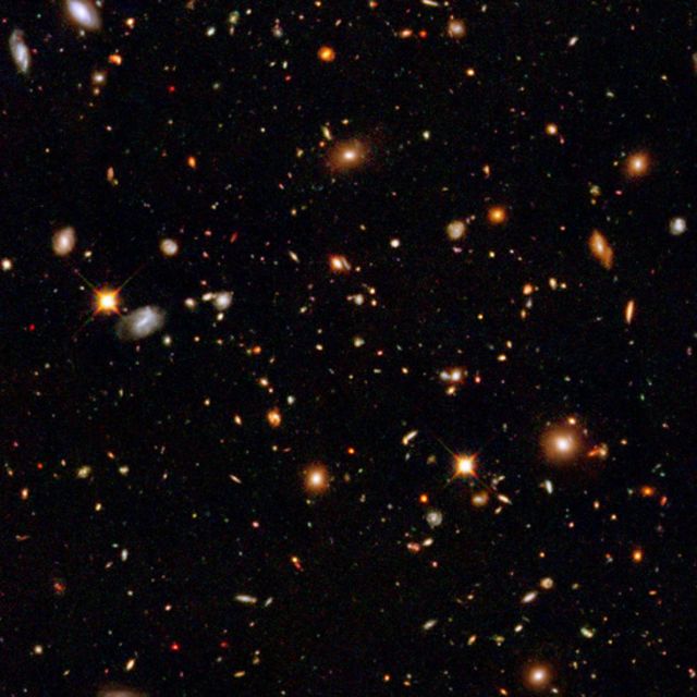Imagne del Campo Ulraprofundo del Hubble