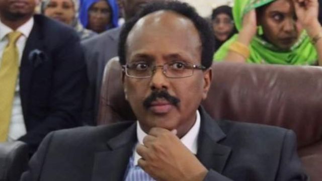 Shugaba Mohamed Abdullahi Mohamed na somalia