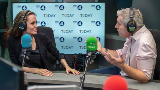 Angelina Jolie em entrevista ao programa Today