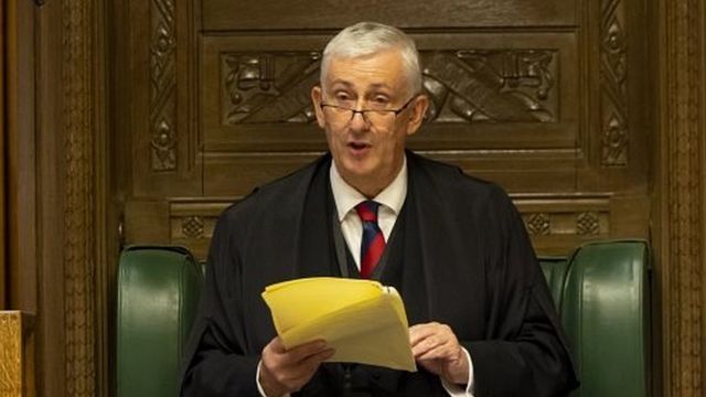议会下院议长霍伊尔勋爵表示，如果中国取消制裁，则未来访问将不成问题。(photo:BBC)