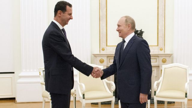 Esad ve Putin Moskova'da, 13 Eylül 2021