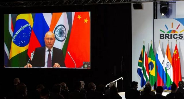 Vladimir Poutine s'est adressé au sommet par liaison vidéo