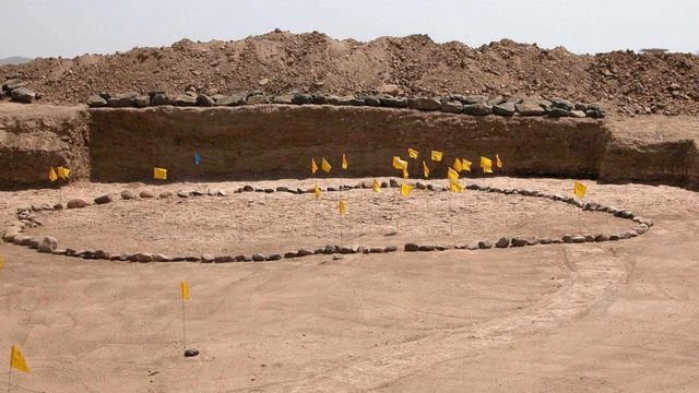 Local de escavação na Etiópia