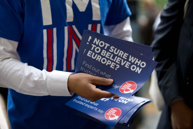 Campanha prévia ao plebiscito no Reino Unido