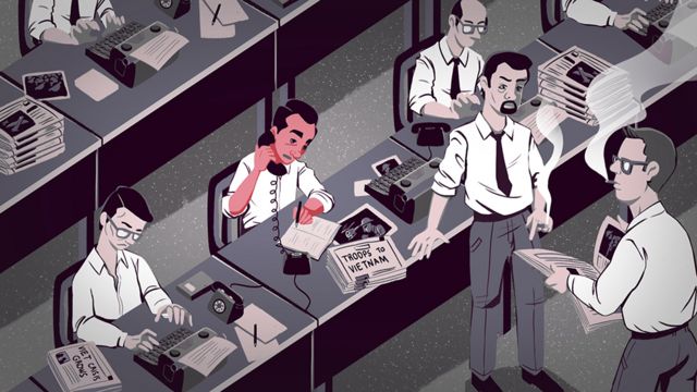 Ẩn 'thiết lập các cuộc phỏng vấn giả' vào nửa đêm, với những nhân vật cao cấp Cộng sản giả mạo, rồi đưa tin như tin thật.