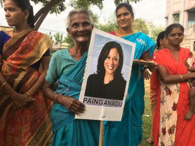 அமெரிக்க துணை அதிபராக கமலா ஹாரிஸ்: கொண்டாடி தீர்த்த மன்னார்குடி மக்கள்
