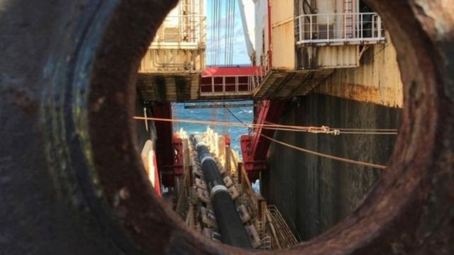 Butun iskar gas na Nord Stream Two na Rasha