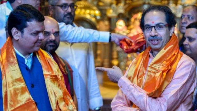 देवेंद्र फडणवीस, उद्धव ठाकरे