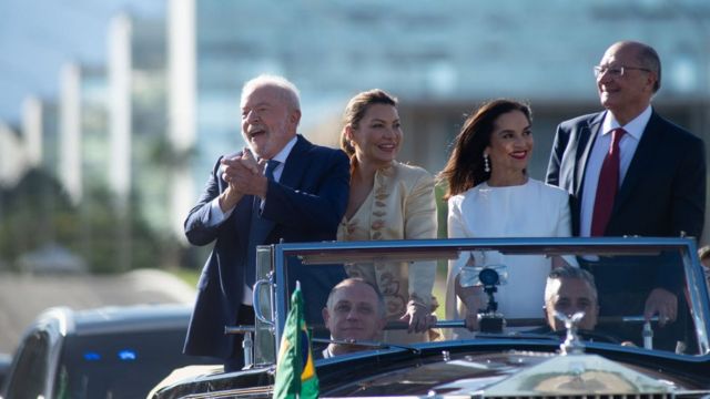 José Manuel Silva em Brasília para assistir às comemorações do