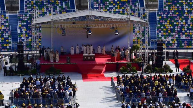 Визит папы римского в Грузию