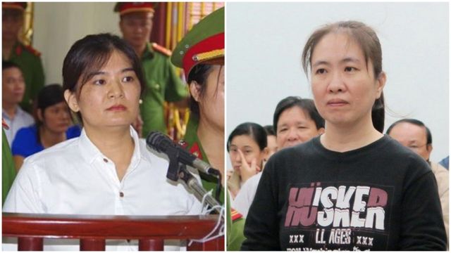 Năm 2017 của giới xã hội dân sự bị đánh dấu bởi hai bản án đối với bà Trần Thị Nga và bà Nguyễn Ngọc Như Quỳnh "Mẹ Nấm"