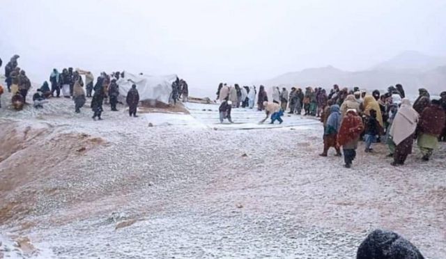 گزارش شده است که پنج نفر در ولایت بادغیس در اثر برفباری و هوای سرد جان داده‌اند
