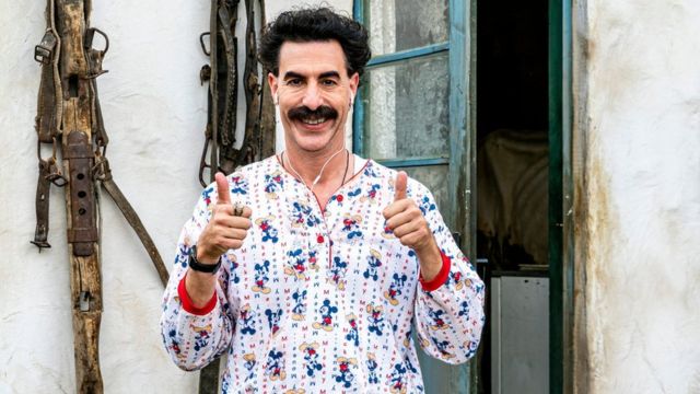 Sacha Baron Cohen como Borat