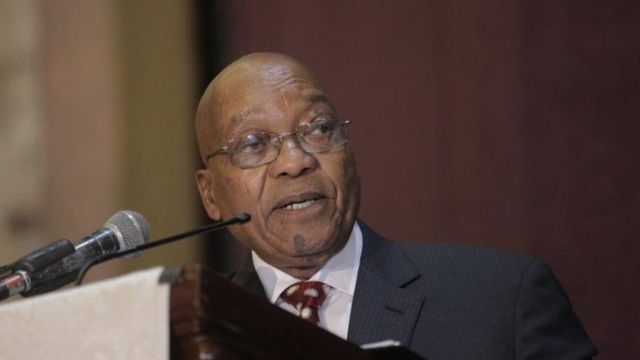 Rais wa Afrika Kusini Jacob Zuma