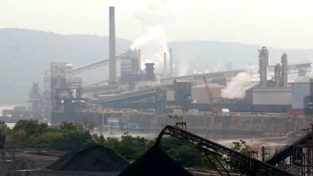 Producción de carbón en Estados Unidos