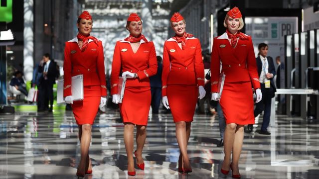 Стюардессы "Аэрофлота"