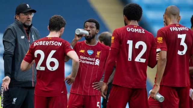 Jurgen Klopp Defends Liverpool S Attitude After 4 0 Loss At Manchester City Bbc Sport