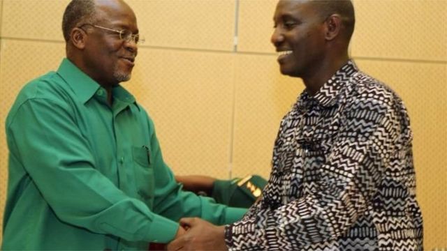 Magufuli na Bashiru Ally