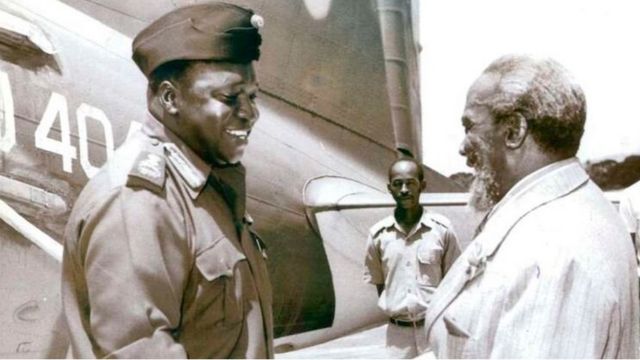 Joho Kenyatta Iyo Idi Amin Kenya Iyo Uganda Oo Ku Sigtay Inuu Dagaal U