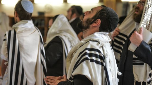 احتفالات دينية يهودية. صورة أرشيفية