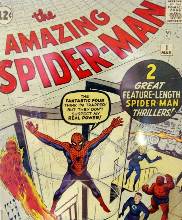 Tira del cómic Spider-Man