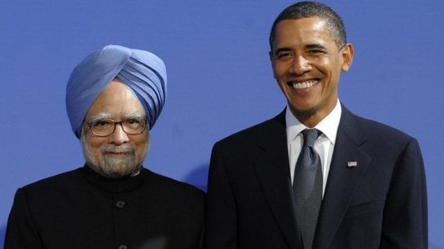 मनमोहन सिंह और ओबामा