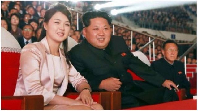 Prezida Kim Jong-un n'umugore wiwe Ri Sol-ju