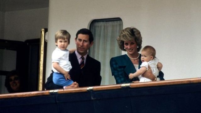 Charles and Diana