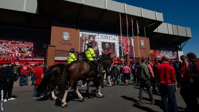 Premier League Liverpool Could Seal Title At Neutral Venue With Six Fixtures Set To Move Bbc Sport