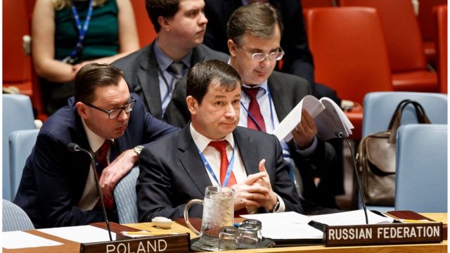 Заместитель постпреда РФ в ООН Дмитрий Полянский